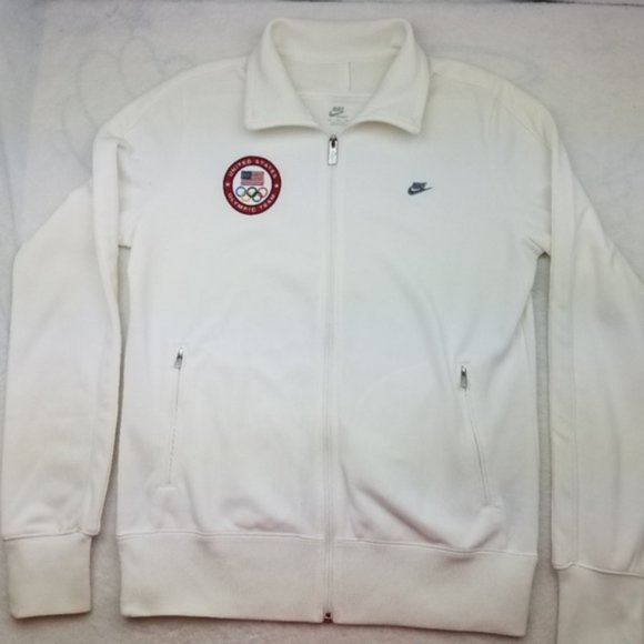 Nike Other - Nike USA Olympics White Track jacket XLT